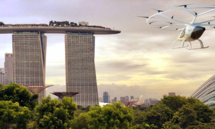 Taxi aérien : Volocopter annonce de nouveaux tests à Singapour