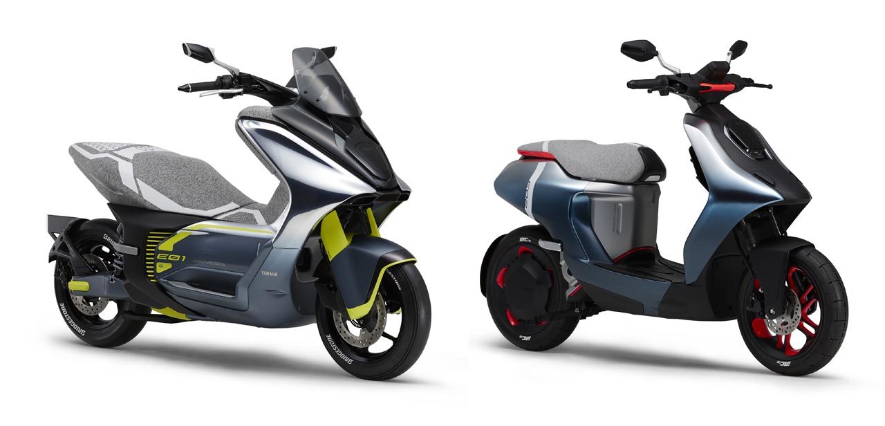 Scooter électrique : Yamaha dévoile le E01 et le E02