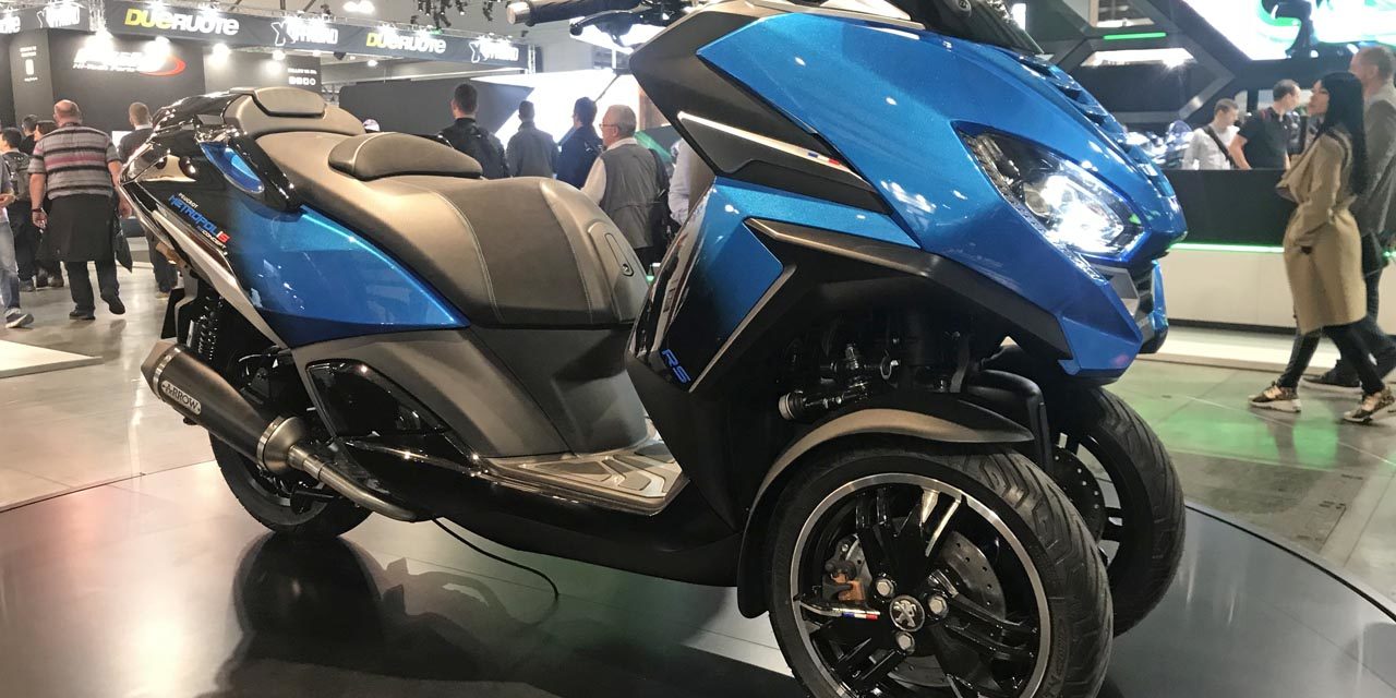 EICMA 2019 : Peugeot Metropolis RS Concept : Le scooter trois-roues nouvelle génération
