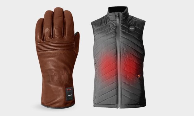 Racer Iwarm : Une doudoune et des gants chauffants pour affronter l’hiver !