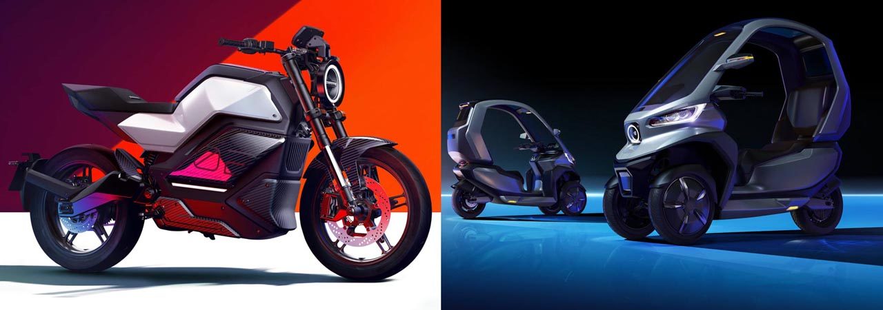 CES Las Vegas : Niu présente une moto et un scooter trois-roues électriques