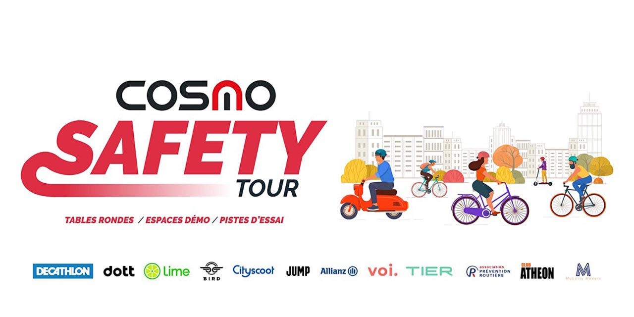 Cosmo Safety Tour : Journée de sensibilisation et de prévention aux micro-mobilités