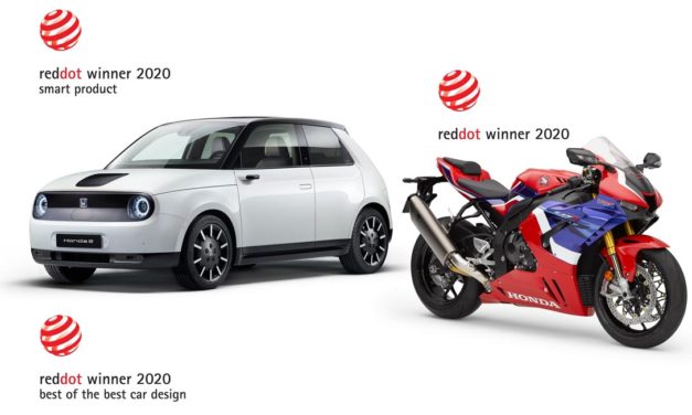 Prix Red Dot : La Honda-e et la CBR 1000 RR récompensées