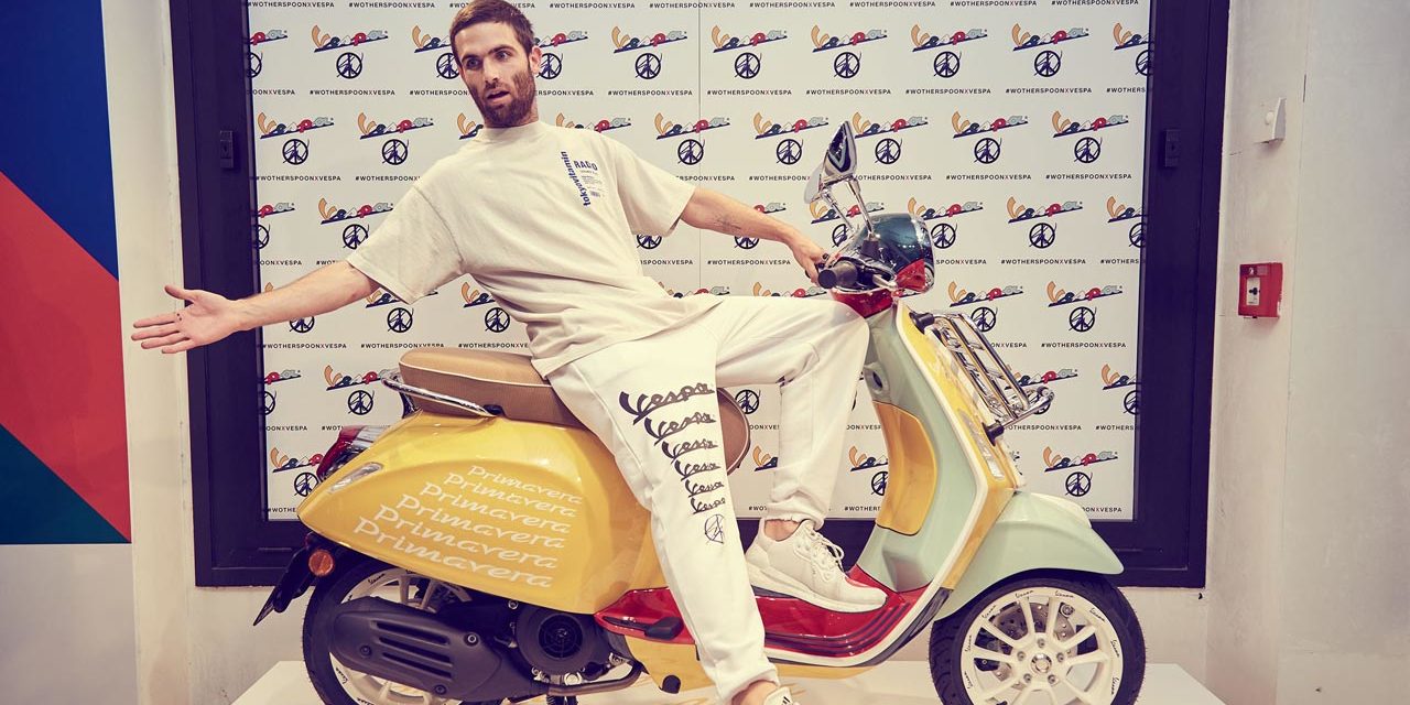 Vespa Primavera Sean Wotherspoon : Le scooter haut en couleur arrive en concession