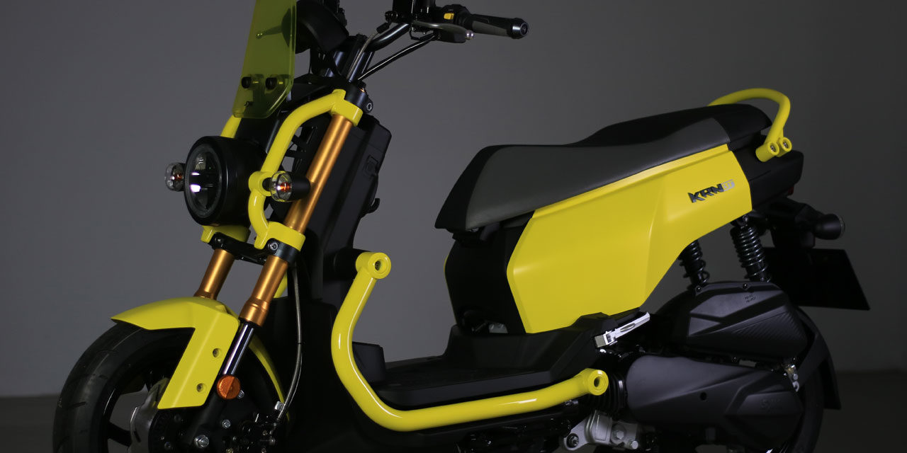 Sym KRN BT 2021 : Un scooter signé Kiska Design