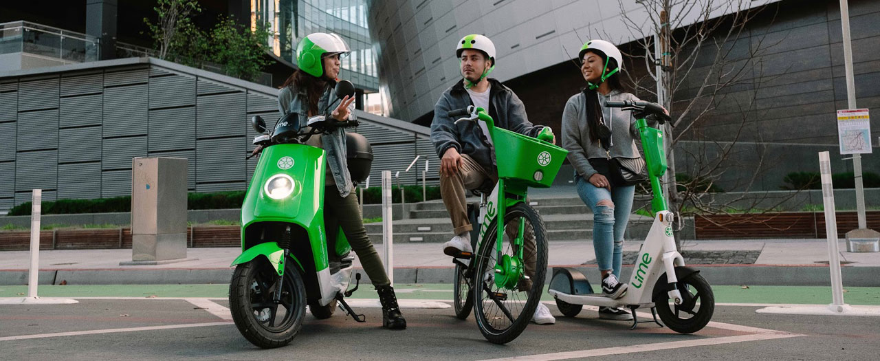 Lime : Lancement des scooters électriques en libre-service