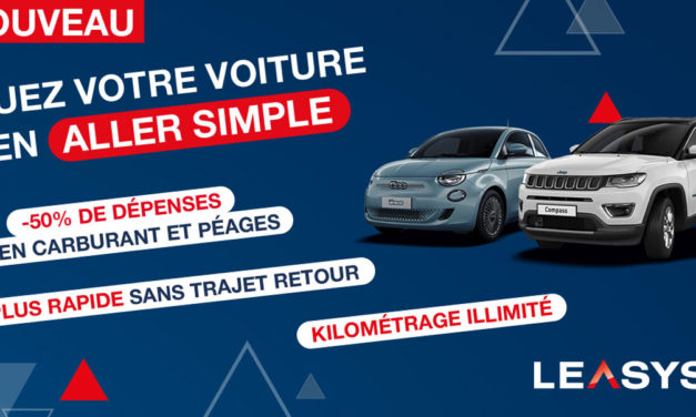 Leasys lance le service « Aller simple »