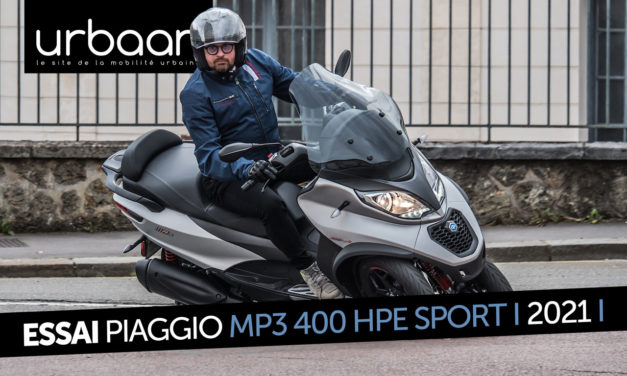 Essai Piaggio MP3 400 HPE Sport : Le fond plus que la forme !