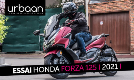 Essai Honda Forza 125 2021 : Toujours plus classe et efficace