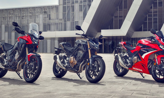 Honda CB500F, CBR500R et CB500X : Évolutions pour 2022