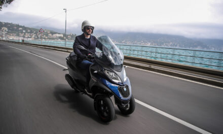 Sécurité : Un système airbag pour les scooters Piaggio