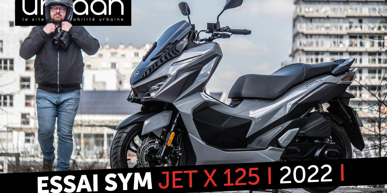 Essai SYM JET X 125 : Style et compacité assumés