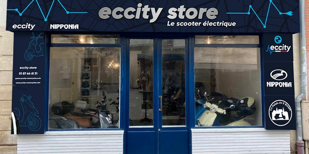 Scooter électrique : Eccity vient d’ouvrir son showroom à Paris