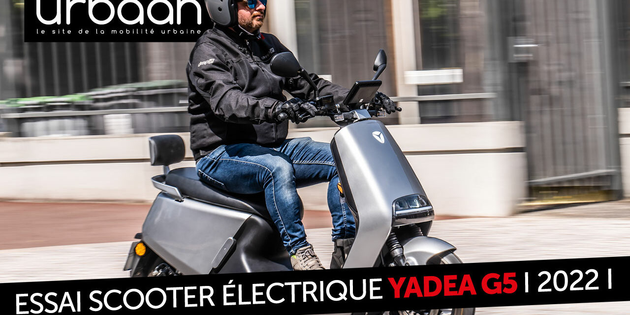 Essai scooter électrique Yadea G5 : électrique par essence