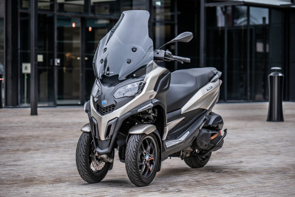 Essai Piaggio MP3 530 2022 : Le Temps Du Changement - Urbaanews...