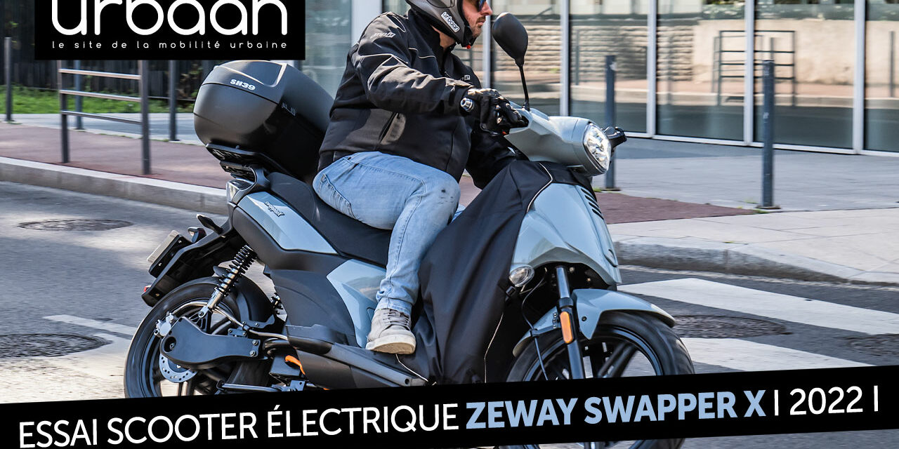 Essai scooter électrique ZEWAY SwapperX : swapper comme jamais !