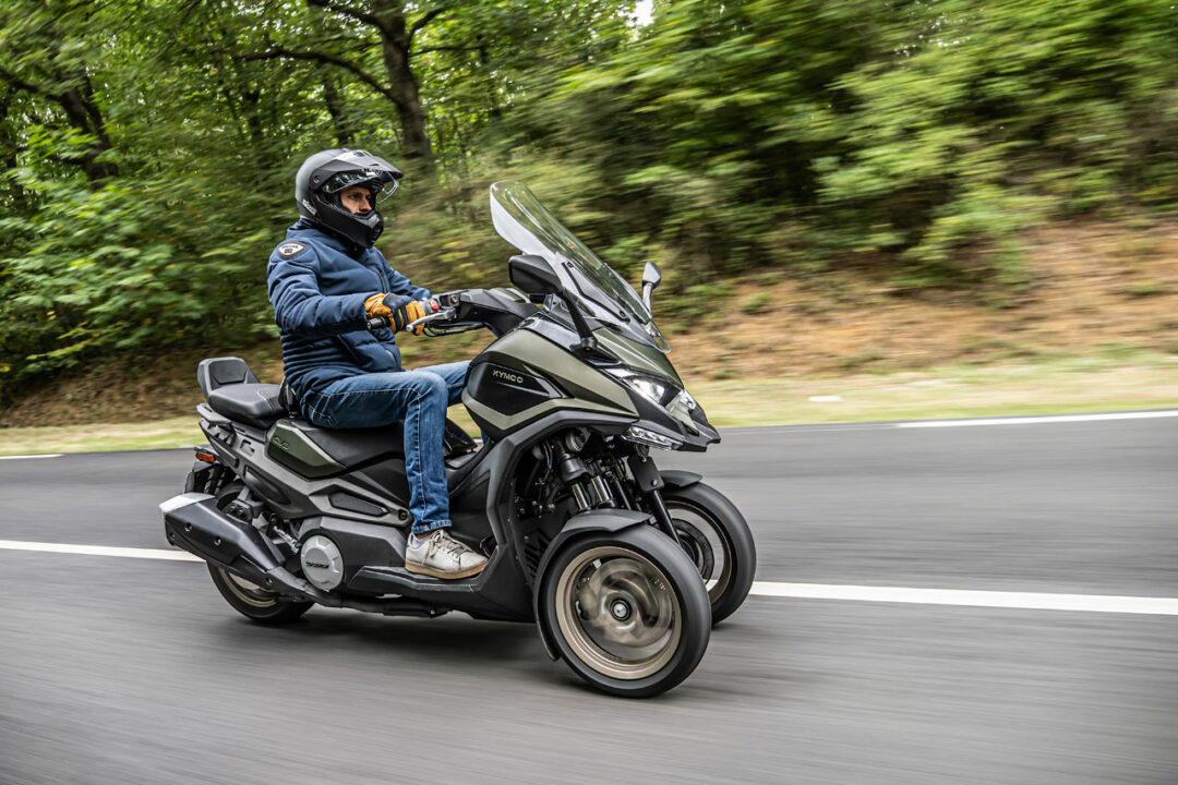 Essai Kymco CV3 550 Le plus puissant des scooters troisroues Urbaanews...