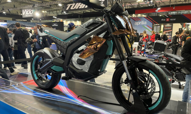 Salon de Milan EICMA 2022 : moto électrique Aprilia ELECTRICa Concept