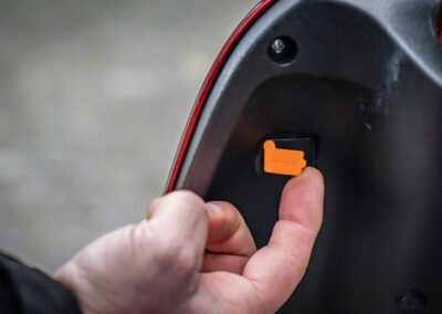 Le scooter G2 dispose d’une prise USB bien pratique.