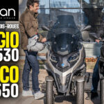 Duel Piaggio MP3 530 HPE vs Kymco CV3 550 : Le choc des titans !
