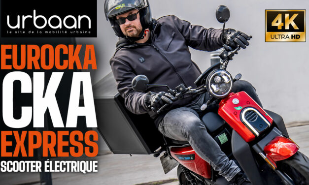 Essai scooter électrique Eurocka CKA Express : compact et costaud
