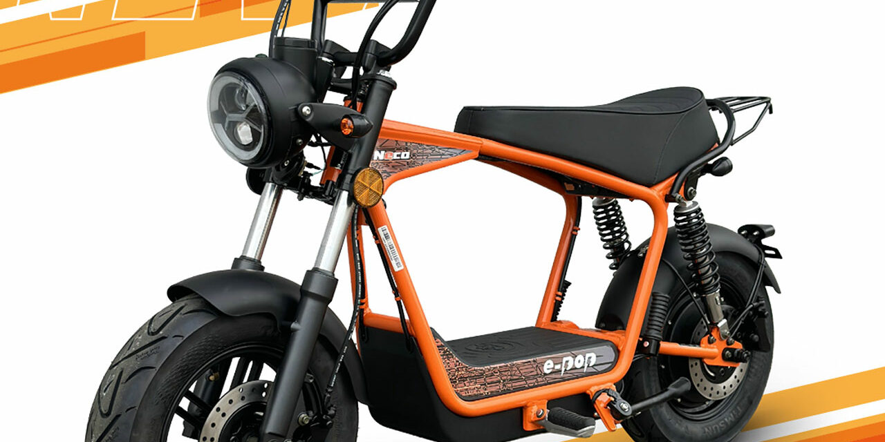 Neco présente son nouveau scooter électrique E-POP
