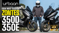 Essai scooter Zontes 350 D et E : un moteur, deux philosophies !