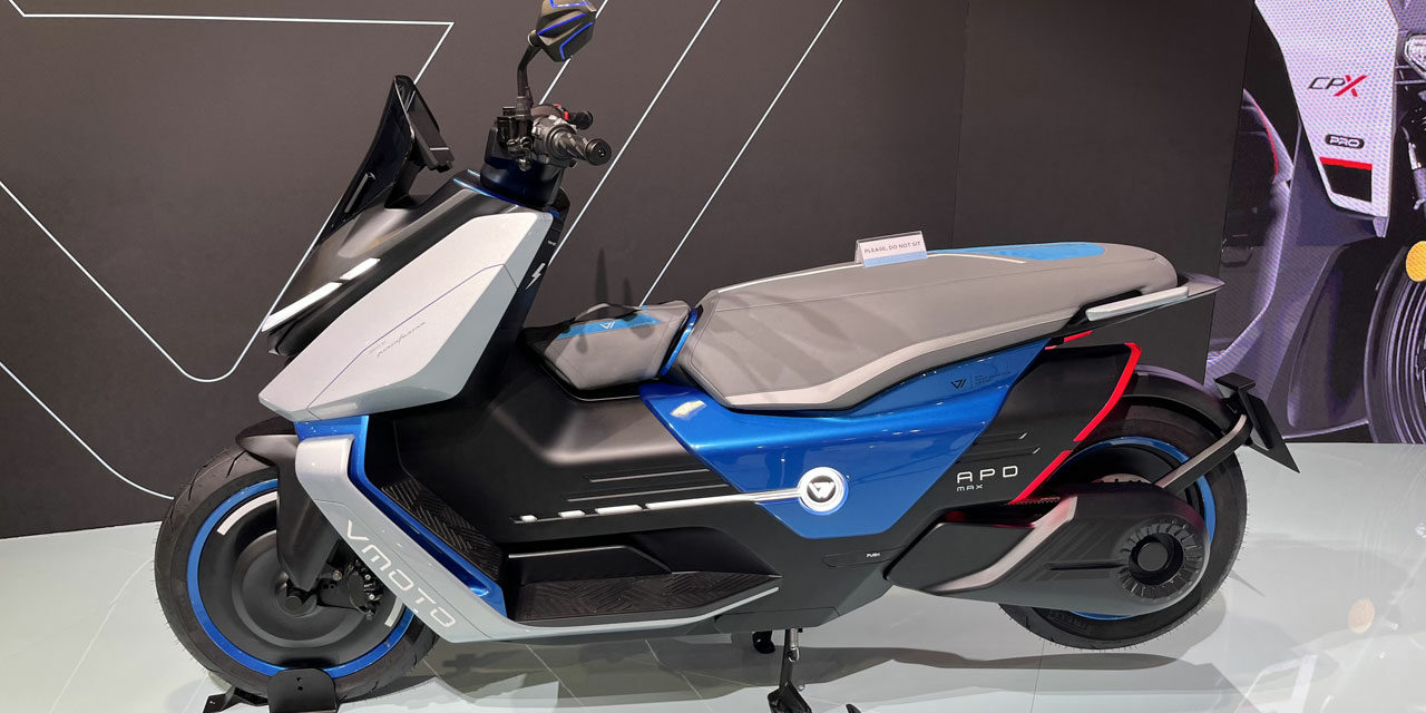 EICMA 2023 : Concept scooter électrique Vmoto APD