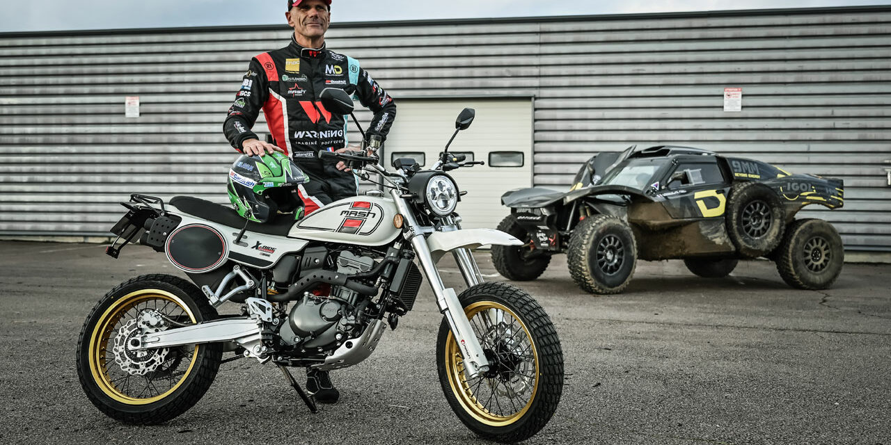 Mash X-Ride 125 : moto officielle de l’équipe de Christian Lavieille au Rallye Dakar 2024