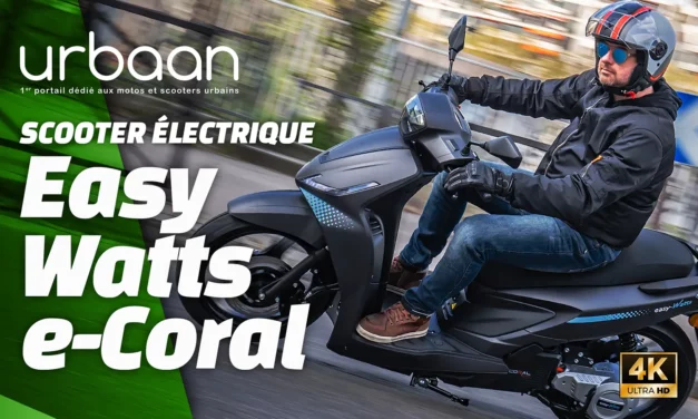 Essai Easy-Watts e-Coral : le scooter électrique grande roues bien sous tous rapports