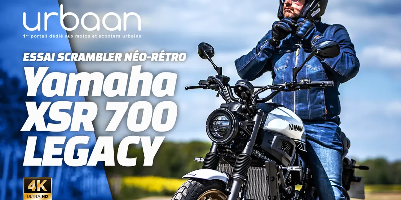 Essai Yamaha XSR700 Legacy : le plaisir et le style en héritage
