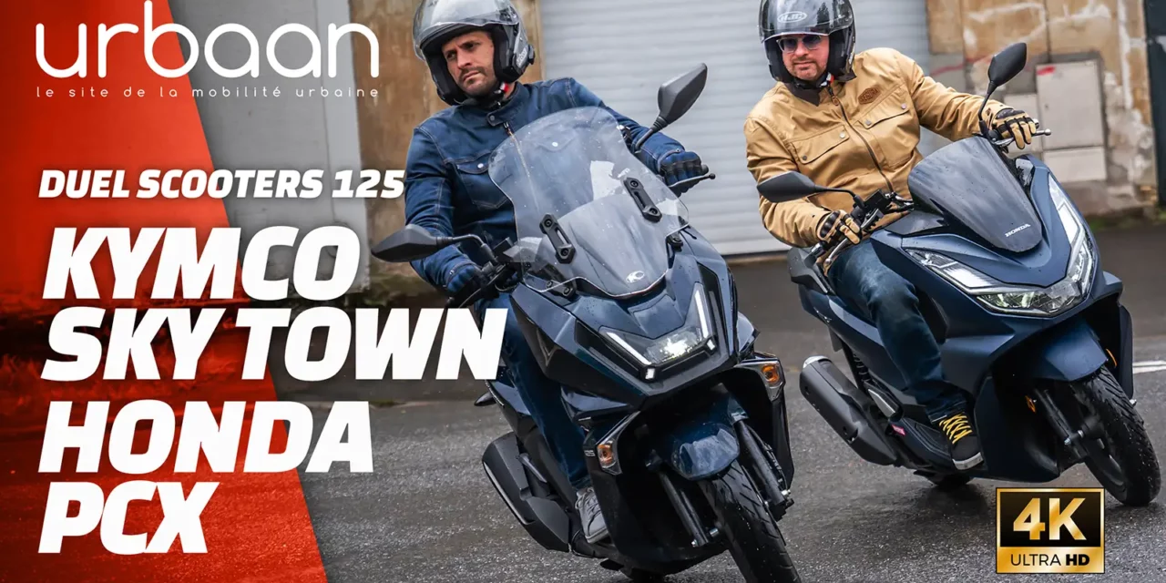 Honda PCX vs Kymco SkyTown : le match des urbains compacts