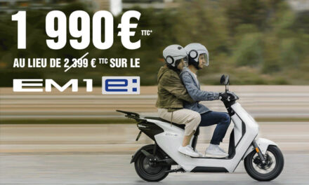 Scooter électrique Honda EM1e: disponible à la vente