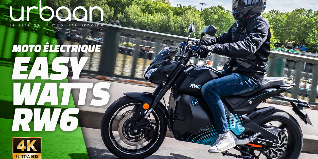 Essai moto électrique easy-Watts RW6 : une électrique qui va à l’essentiel