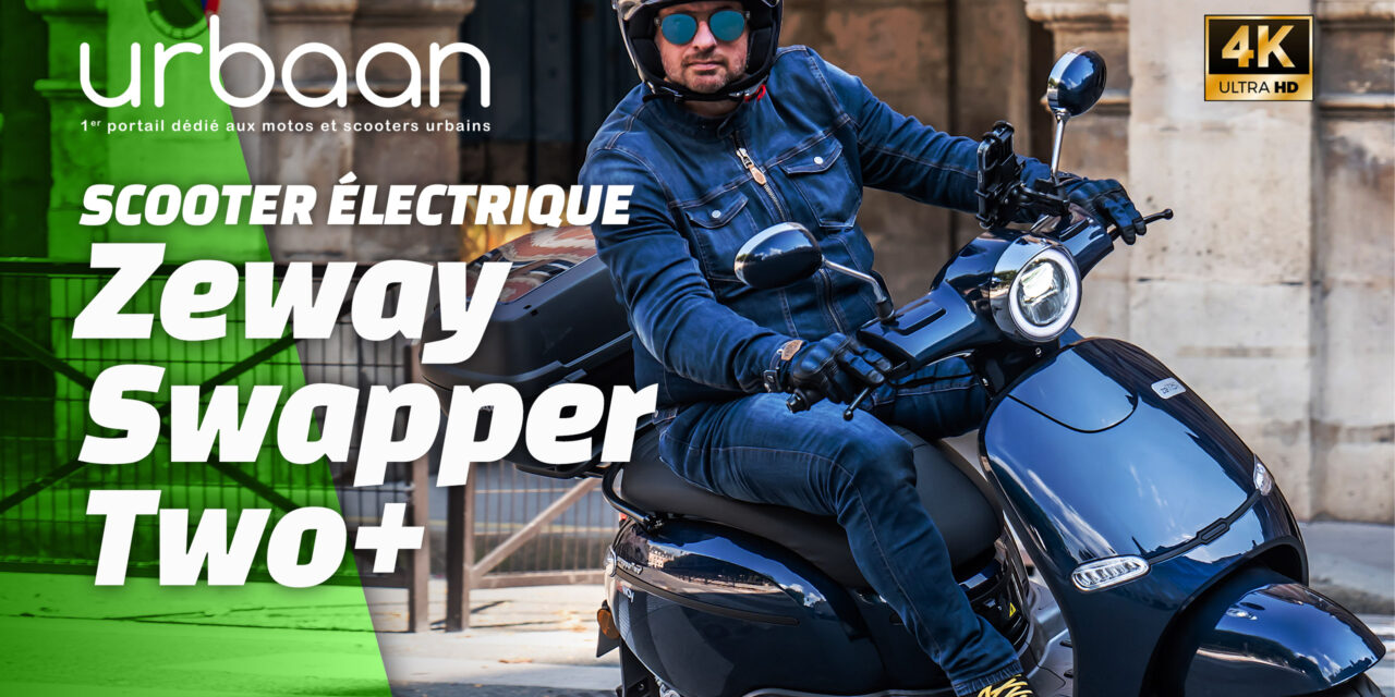 Essai scooter électrique Zeway swapperTwo+ : l’évolution continue !