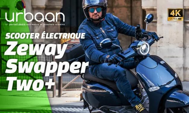 Essai scooter électrique Zeway swapperTwo+ : l’évolution continue !