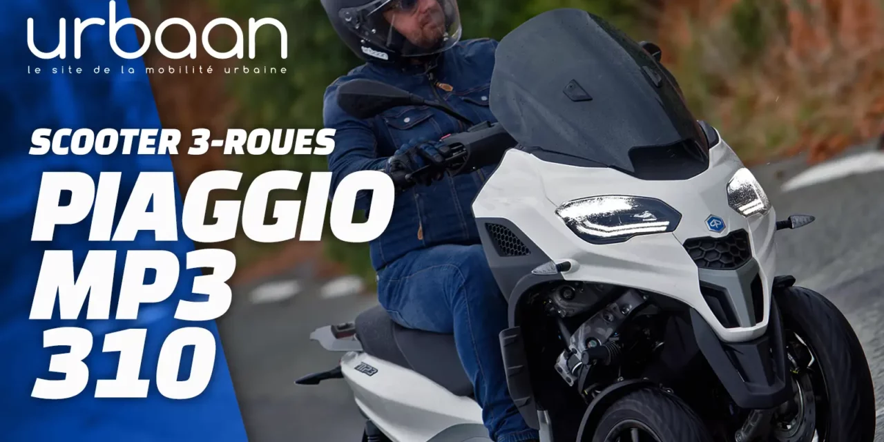 Essai Piaggio MP3 310 HPE : Des améliorations bienvenues