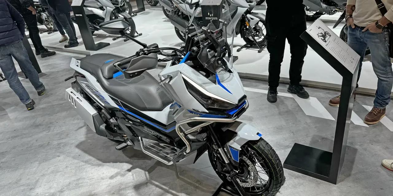 ZT368G : Le scooter Zontes SUV bientôt sur nos routes