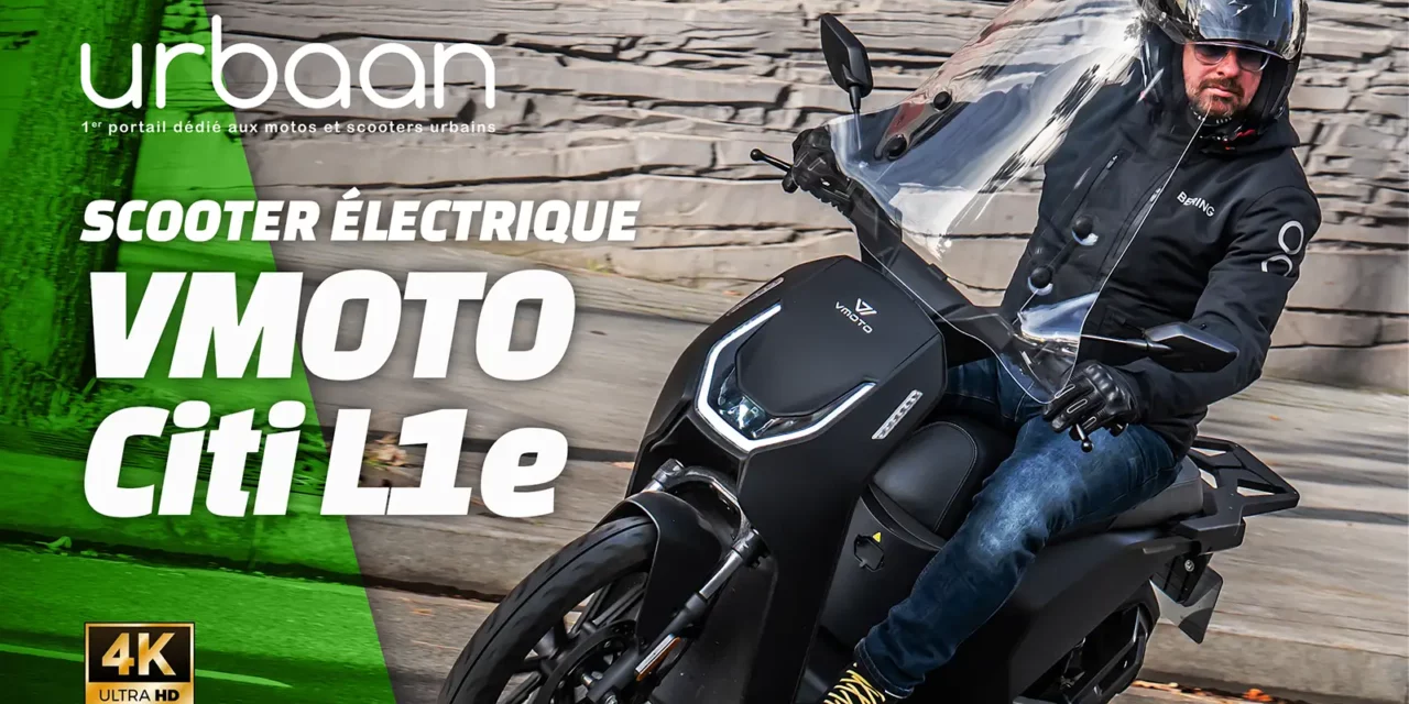 Essai VMOTO CITI : Un scooter électrique agile et costaud