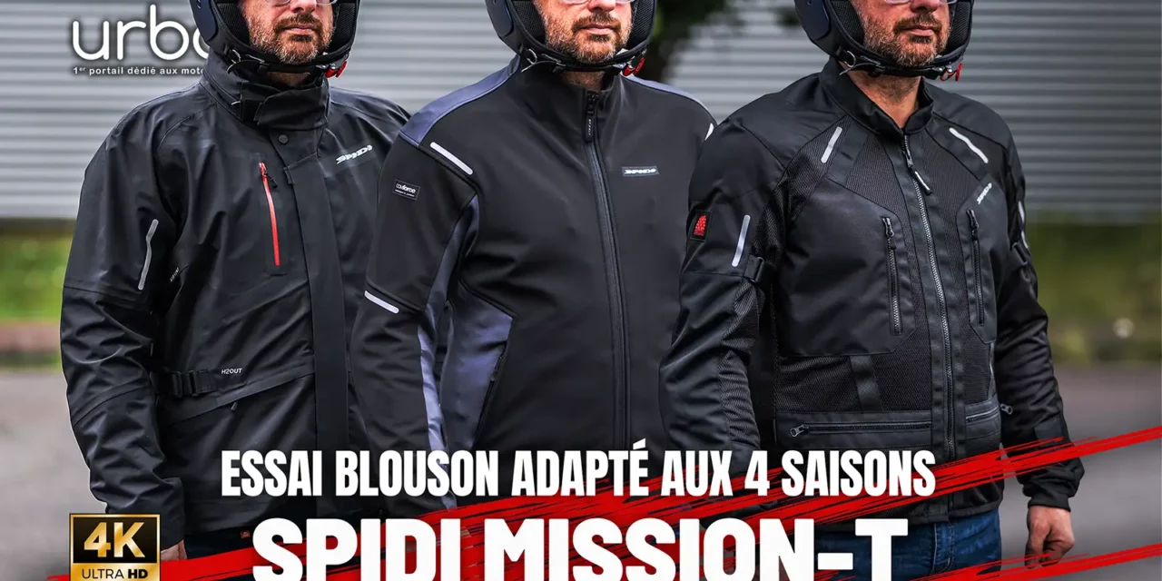 Essai Spidi H2Out Mission-T : Un blouson qui bouleverse les codes